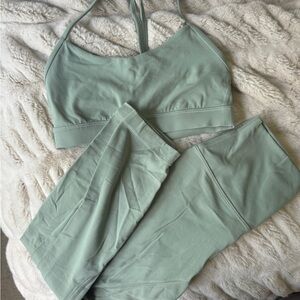 Lululemon Athletica Sage Green Set